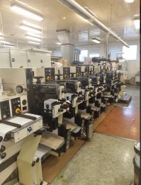 Flexographic printing machine